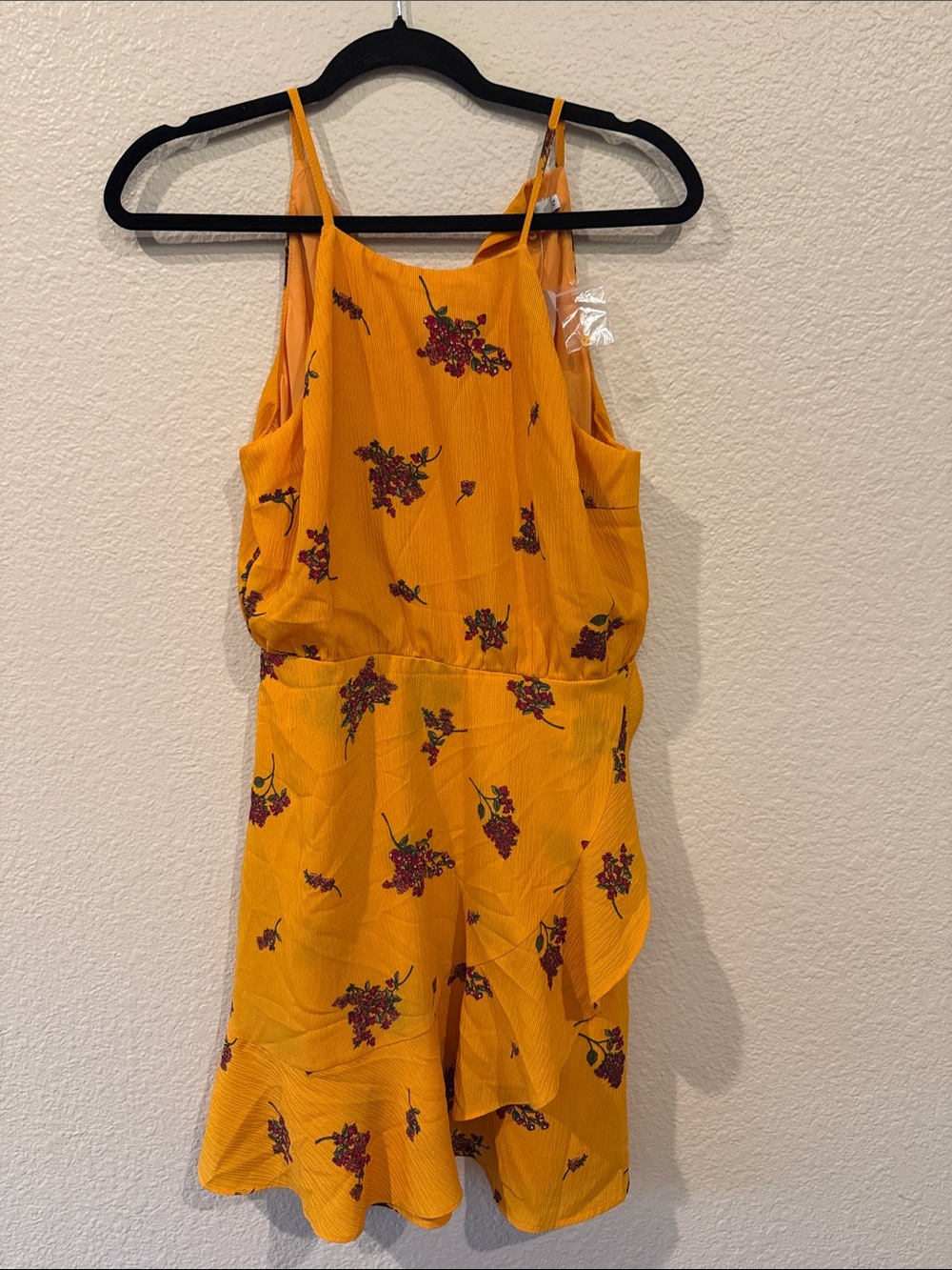 Yellow Floral Dress